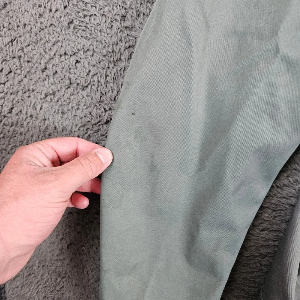 Banana Republic Mens Harrington Jacket Large Sage Green Full Zip Utility Coat‎